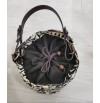 Handmade Oval Shape Fabric Woven Bag With Short Handle (Pre Order)