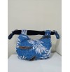 Short Handle Handmade Bag - Blue