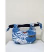 Short Handle Handmade Bag - Blue