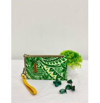 Handmade Wristlet (Green)