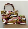 Handmade Camouflage Shoulder Bag - Brown (Pre Order)